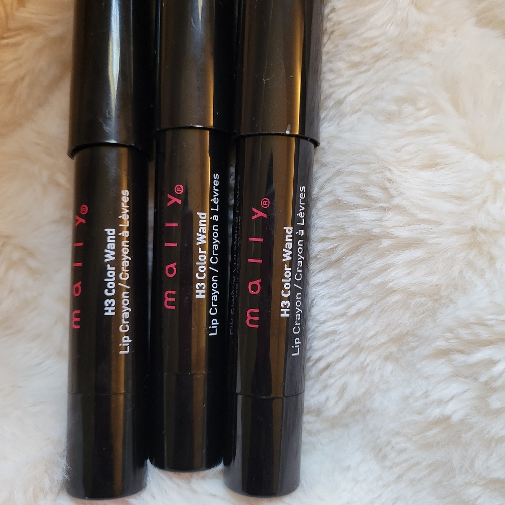 Mally beauty H3 color wand lot of 3
